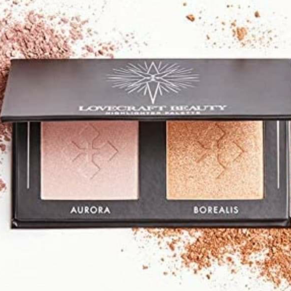 Lovecraft Beauty Highlighter Palette (Aurora & Borealis) NEW